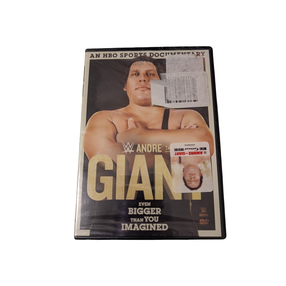 Andre The Giant HBO Sports Documentary DVD WWE Home Video New Sealed